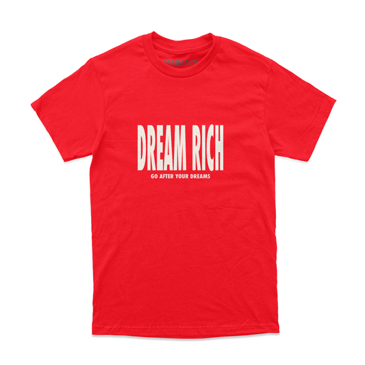 DREAM RICH - TEE ( RED )