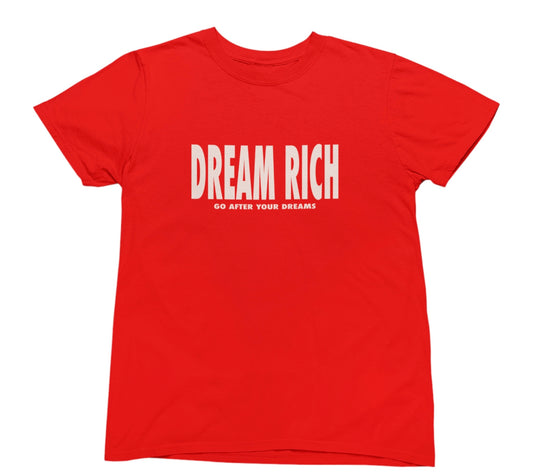 DREAM RICH - TEE ( RED )